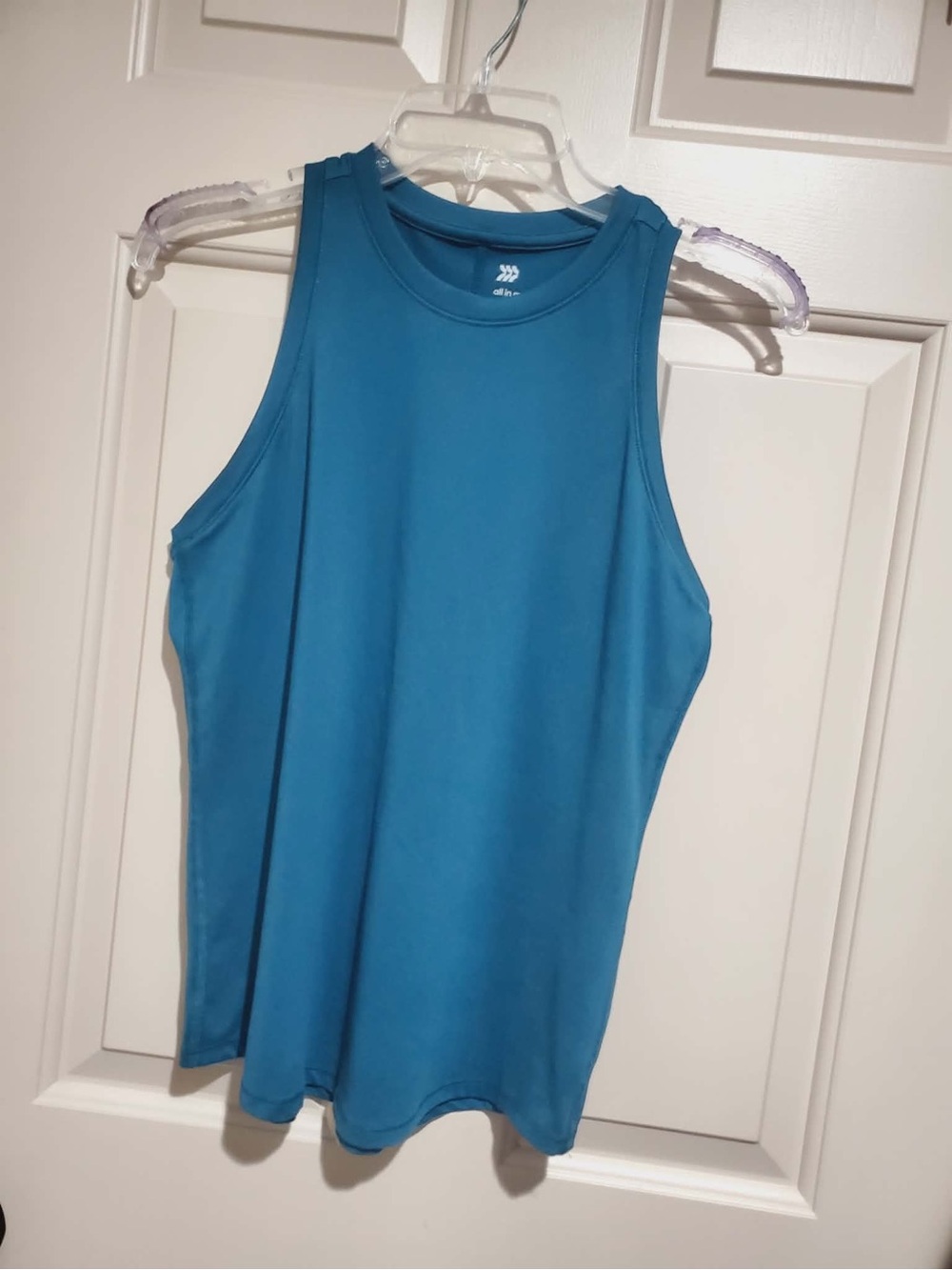 all in motion Teal V-Neck Performance Tank